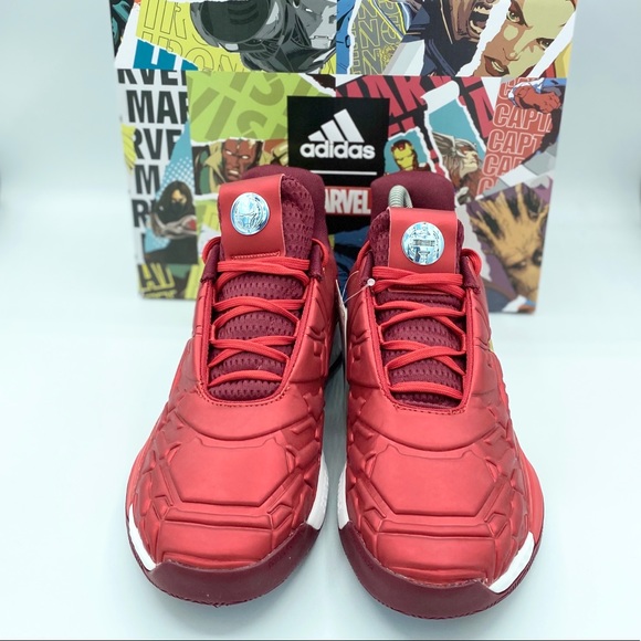 New Adidas Marvel Harden Vol. 3 J Iron Man - Picture 3 of 5